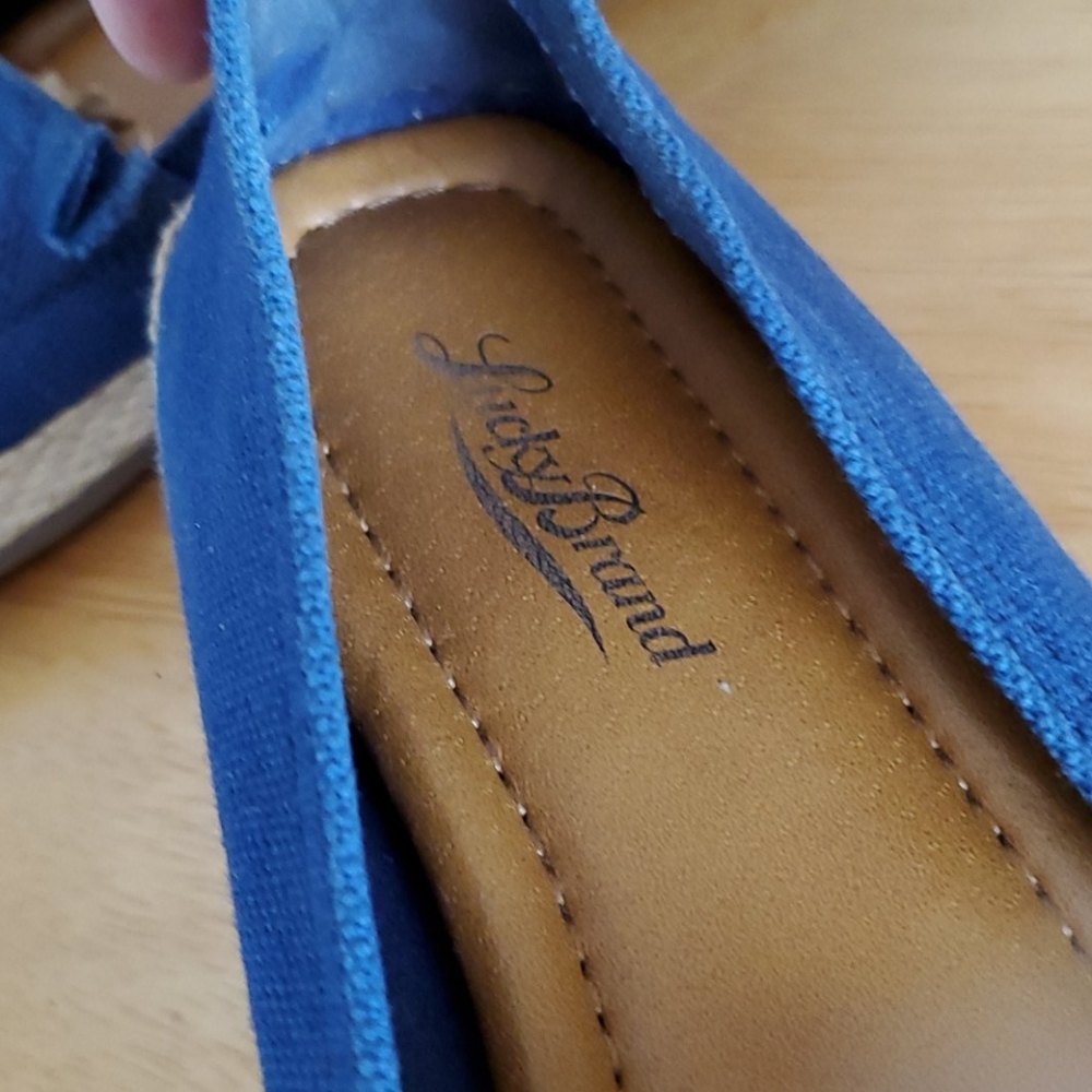 Lucky Brand Flat Canvas Espadrilles - Picture 11 of 12
